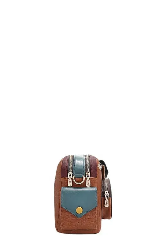 Nicole Lee USA Multi Pocket Messenger Bag sold by Unique Kulture product image thumbnail 4