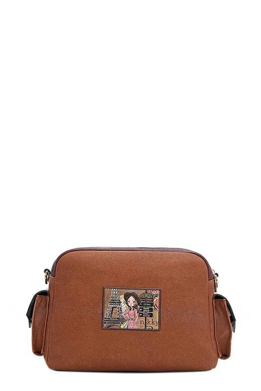 Nicole Lee USA Multi Pocket Messenger Bag sold by Unique Kulture product image thumbnail 5
