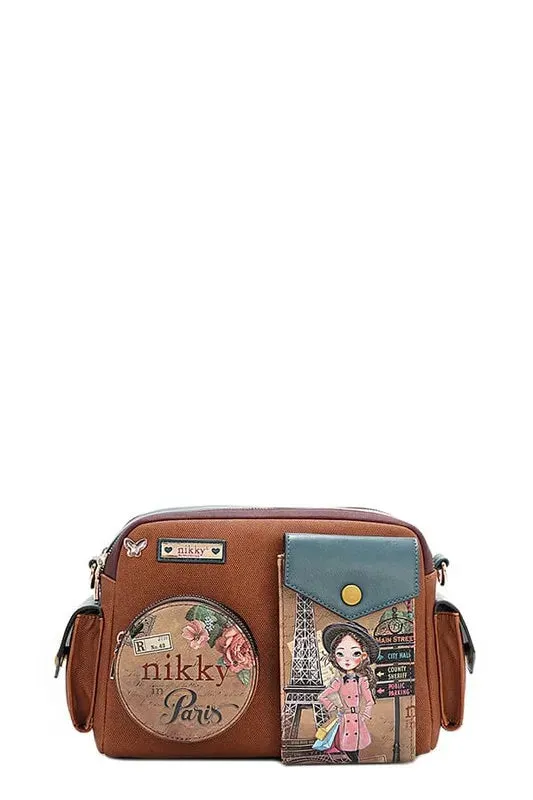 Nicole Lee USA Multi Pocket Messenger Bag sold by Unique Kulture product image thumbnail 2