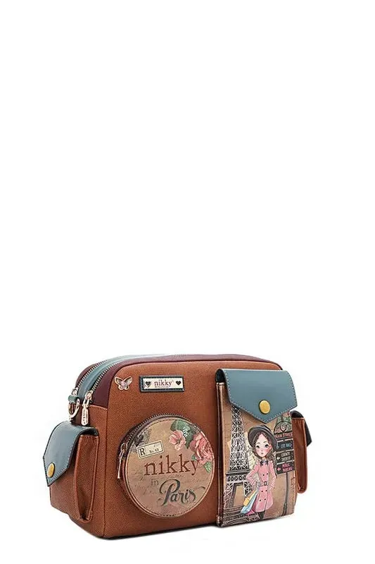 Nicole Lee USA Multi Pocket Messenger Bag sold by Unique Kulture product image thumbnail 3