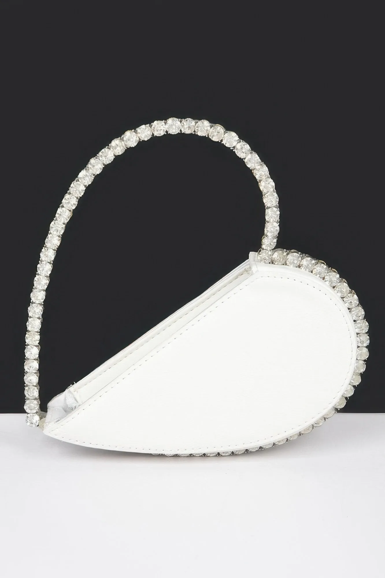 Heart Shape Stone Handle Clutch sold by Unique Kulture product image thumbnail 4