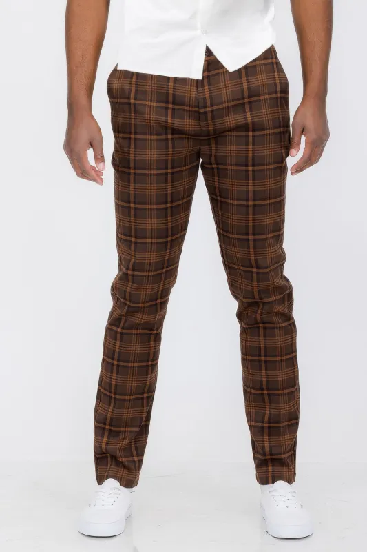 Mens Plaid Trouser Pants sold by Unique Kulture