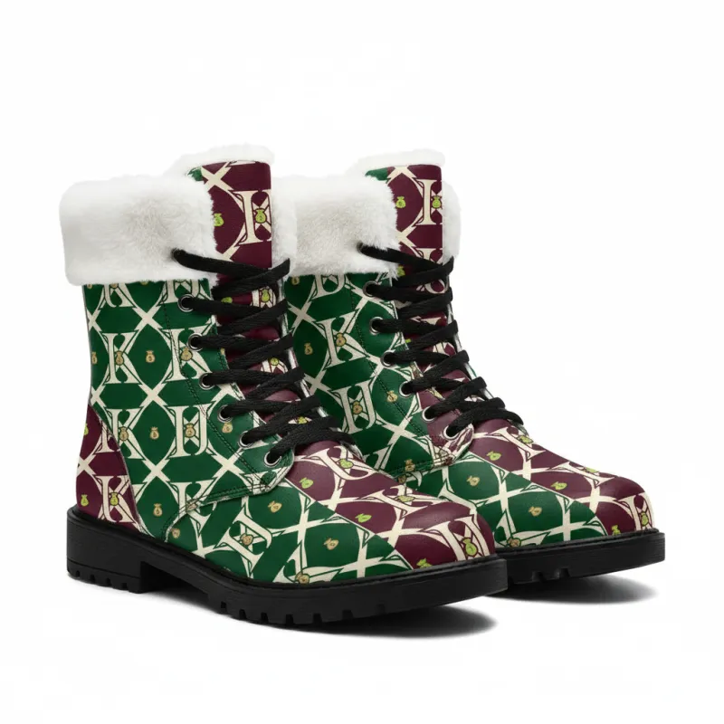 Women's Fur and Leather Boots made by Unique Kulture