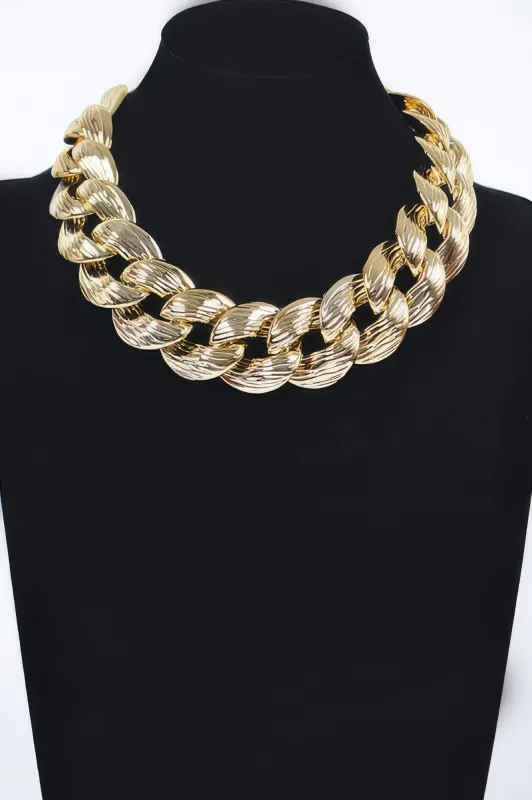 Oversized Chain Necklace made by Unique Kulture