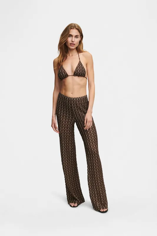 Knit Trousers made by HANNE BLOCH