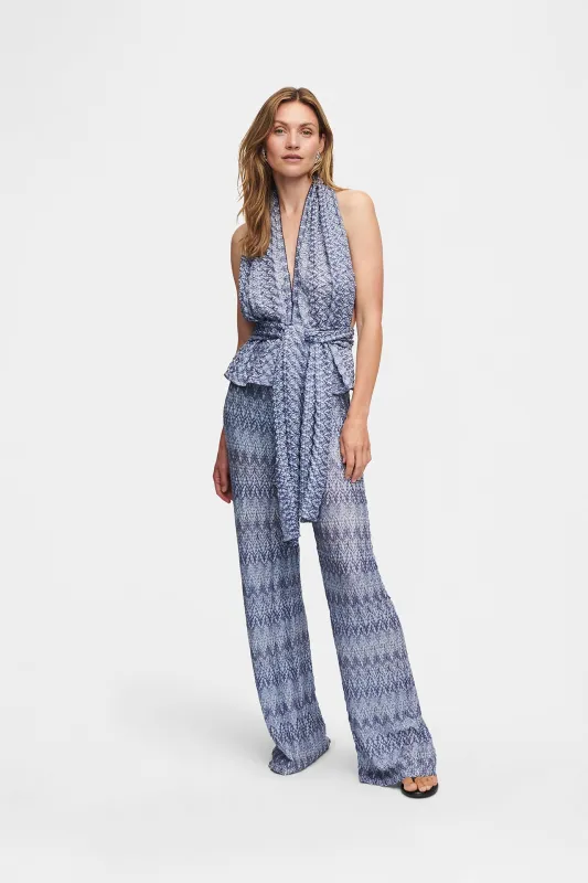Ocean Knit Trousers sold by HANNE BLOCH