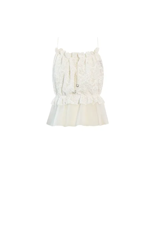 String Silk Top made by HANNE BLOCH