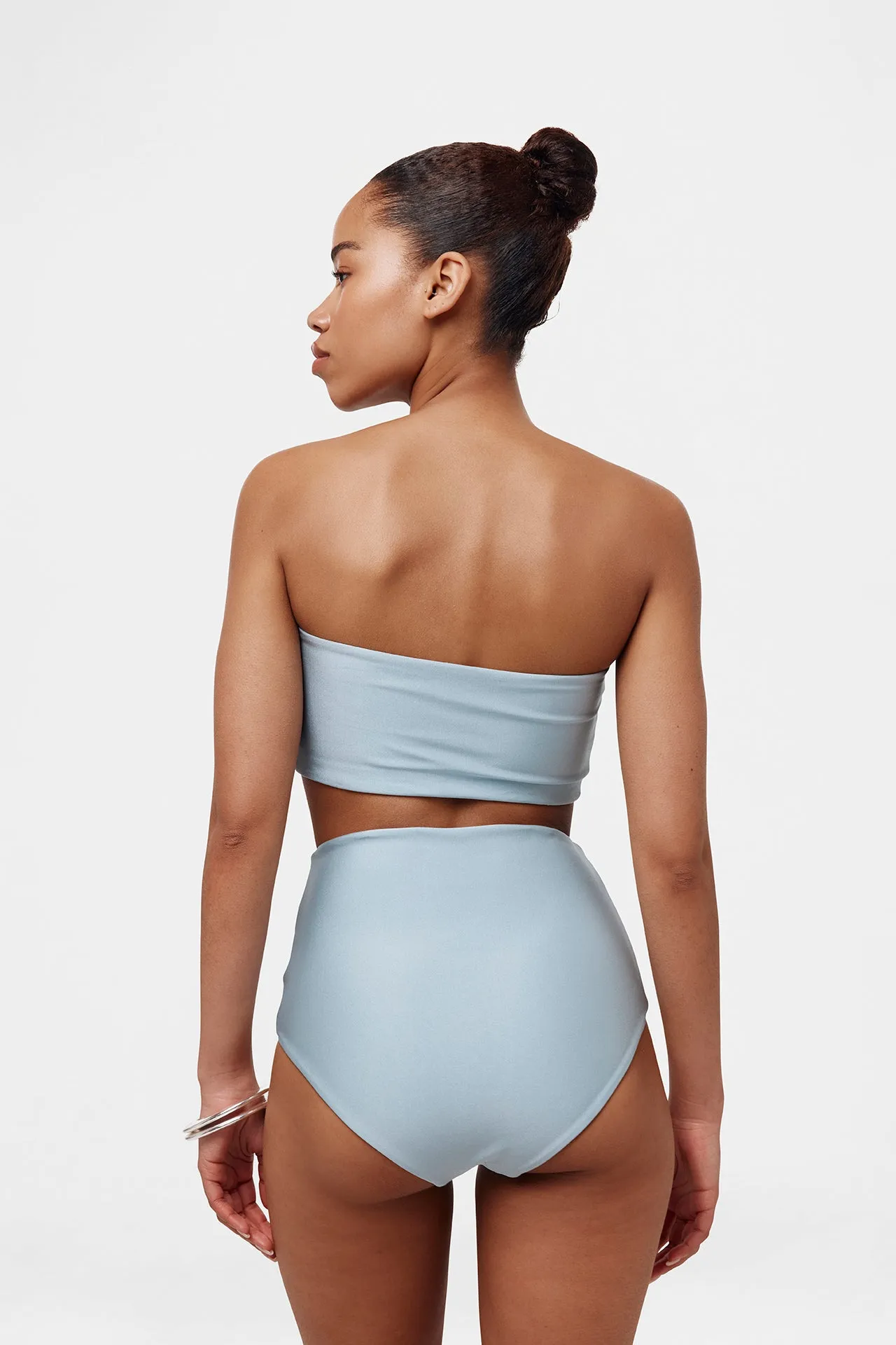 Ice Blue Bandeau Top sold by HANNE BLOCH product image thumbnail 4