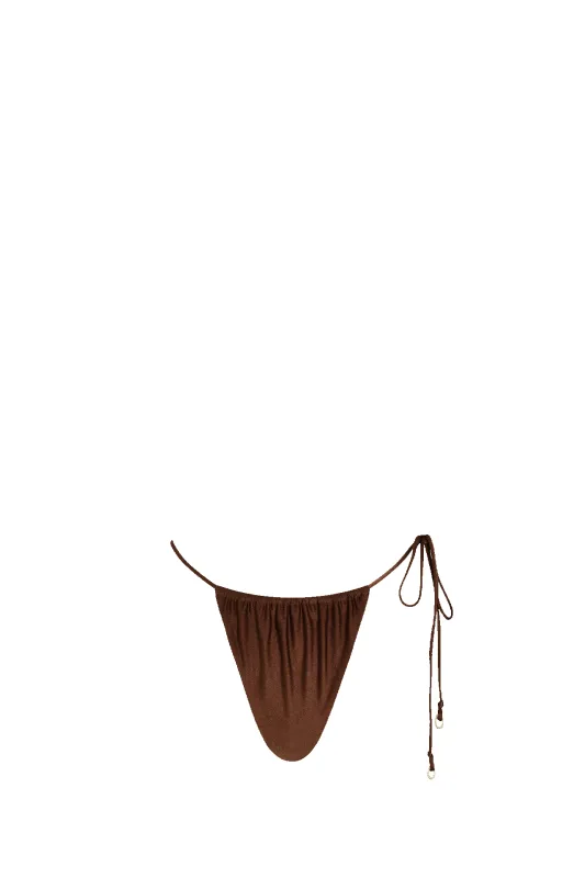 Brown Adjustable Mini Bottom sold by HANNE BLOCH