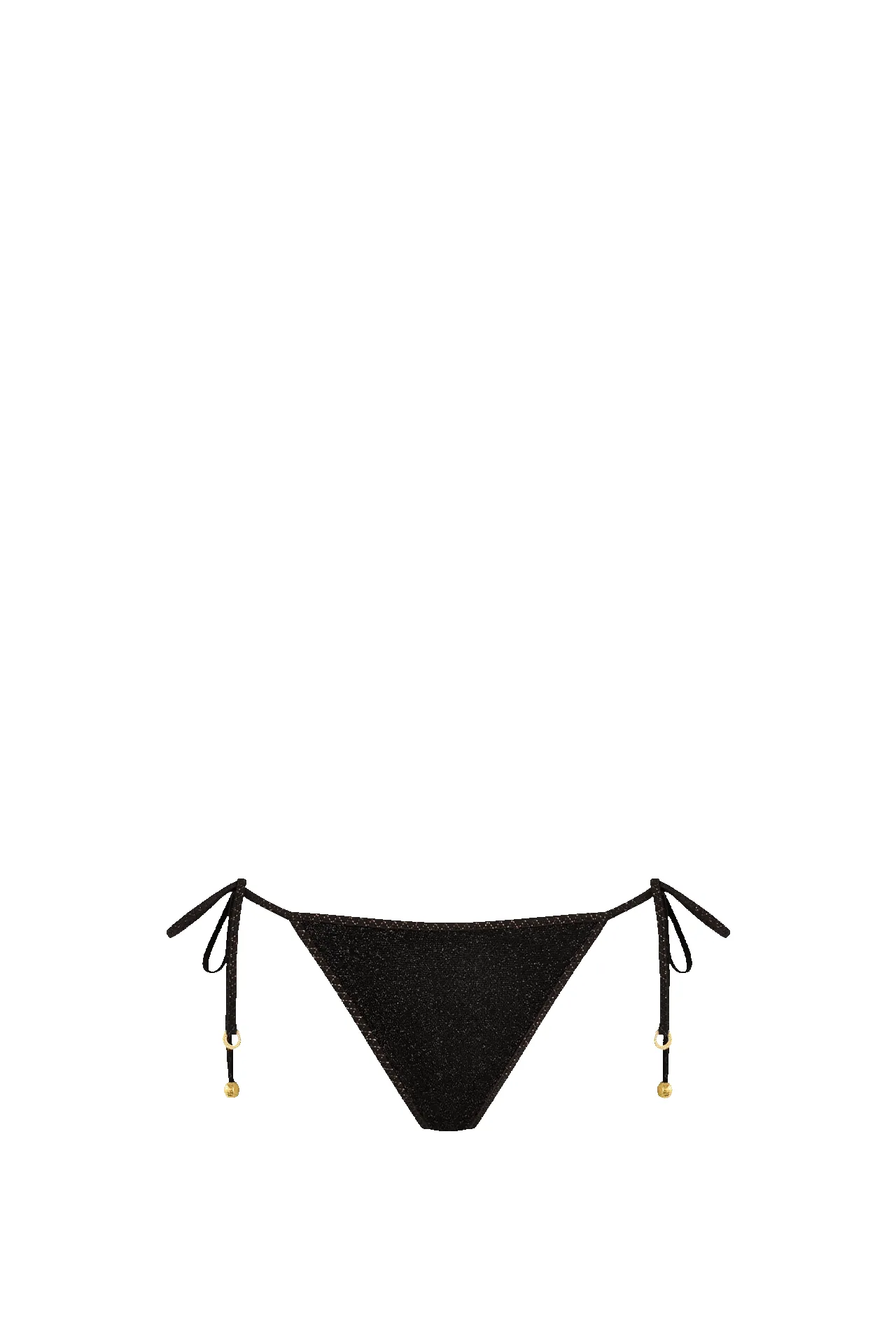 Black Glitter Triangle Bottom sold by HANNE BLOCH