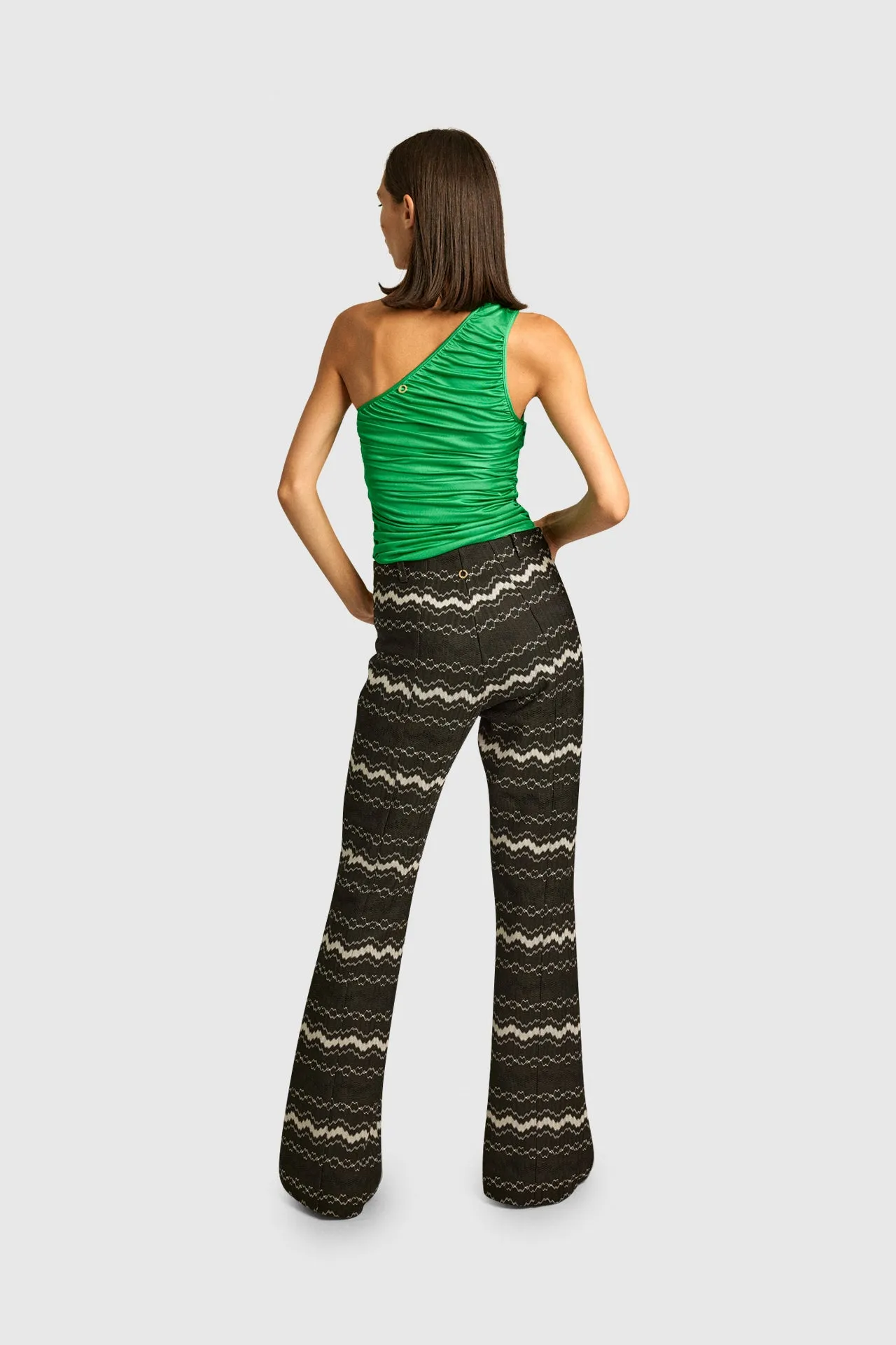 Mint Ruched One-Shoulder Top sold by HANNE BLOCH product image thumbnail 3