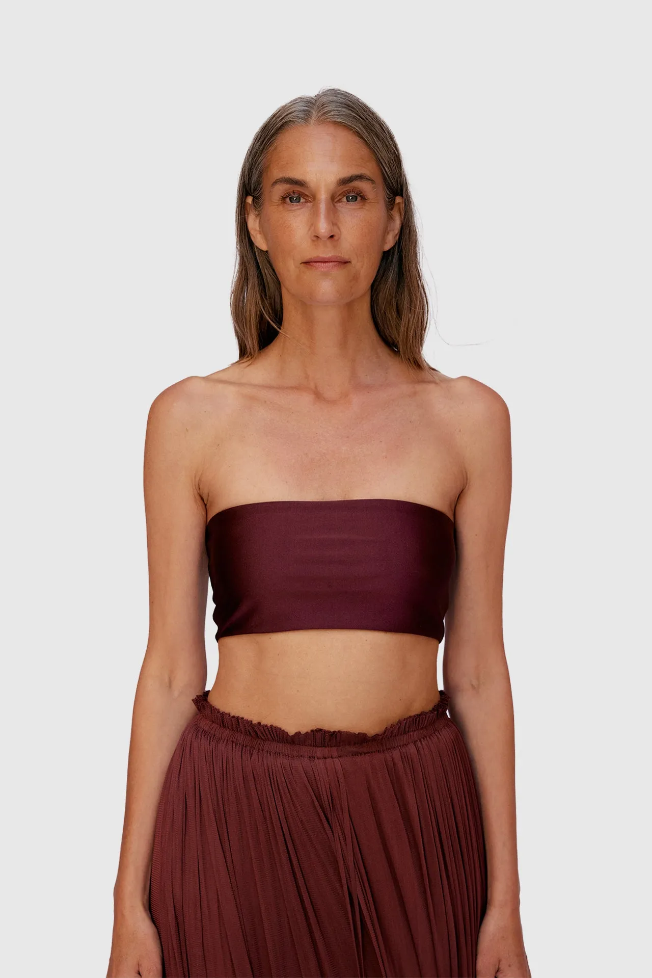 Bordeaux Bandeau Top sold by HANNE BLOCH product image thumbnail 2