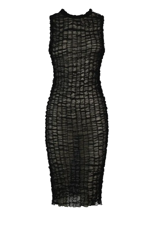 Black Smock Dress made by HANNE BLOCH