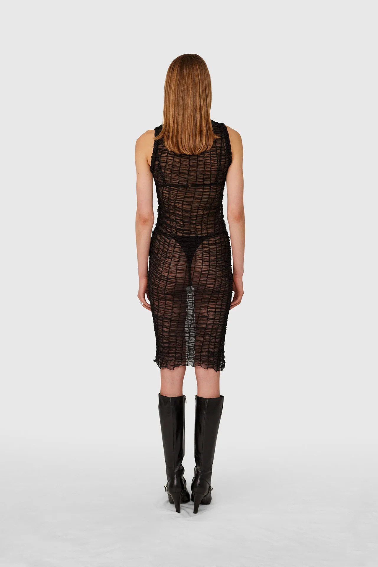 Black Smock Dress sold by HANNE BLOCH product image thumbnail 4