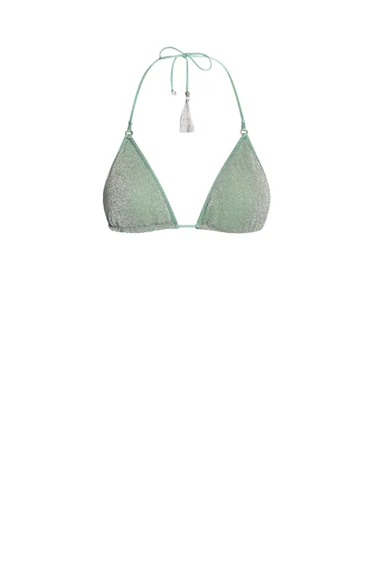 Ocean Glitter Triangle Bikini - Top sold by HANNE BLOCH