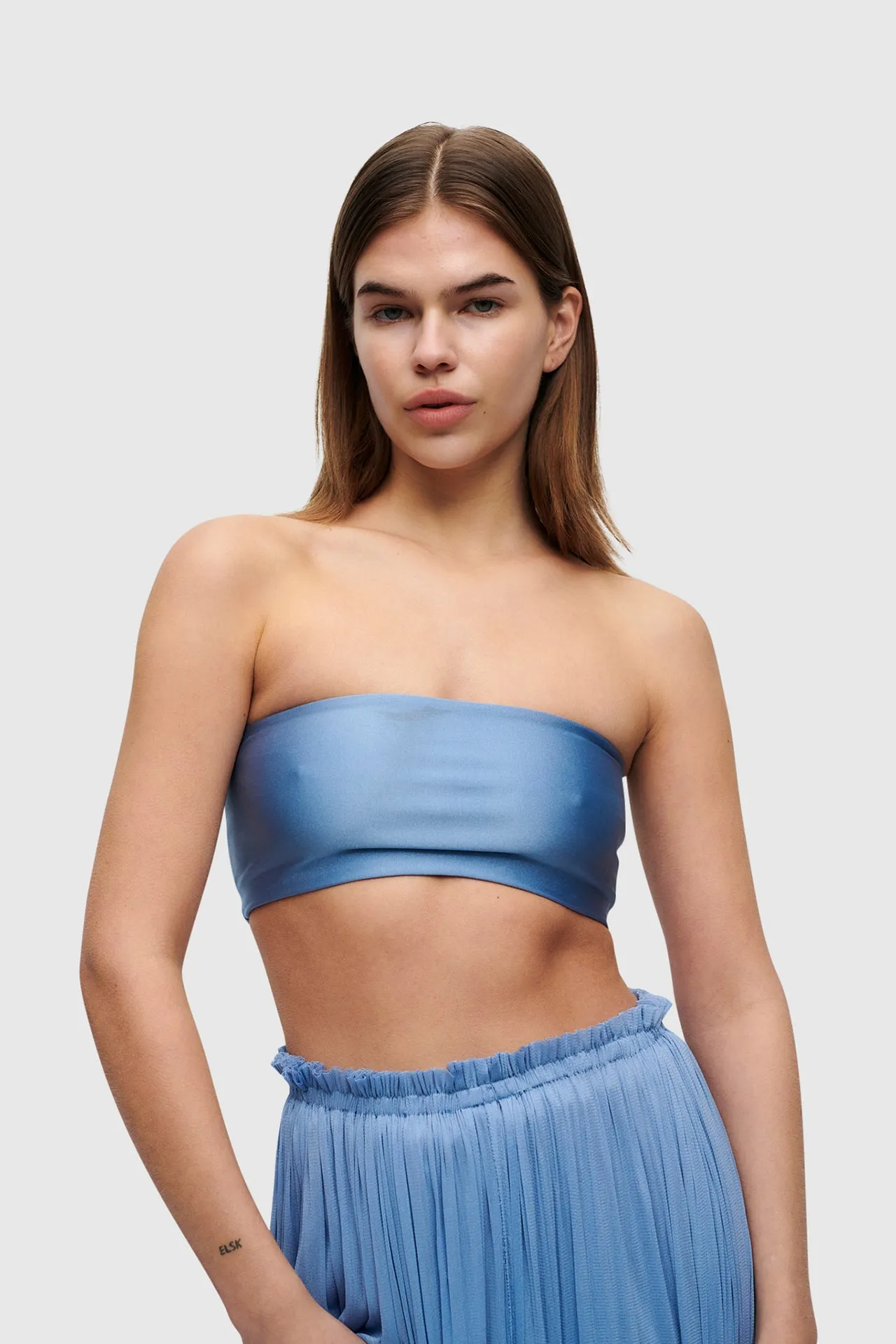 Blue Bandeau Top sold by HANNE BLOCH product image thumbnail 5