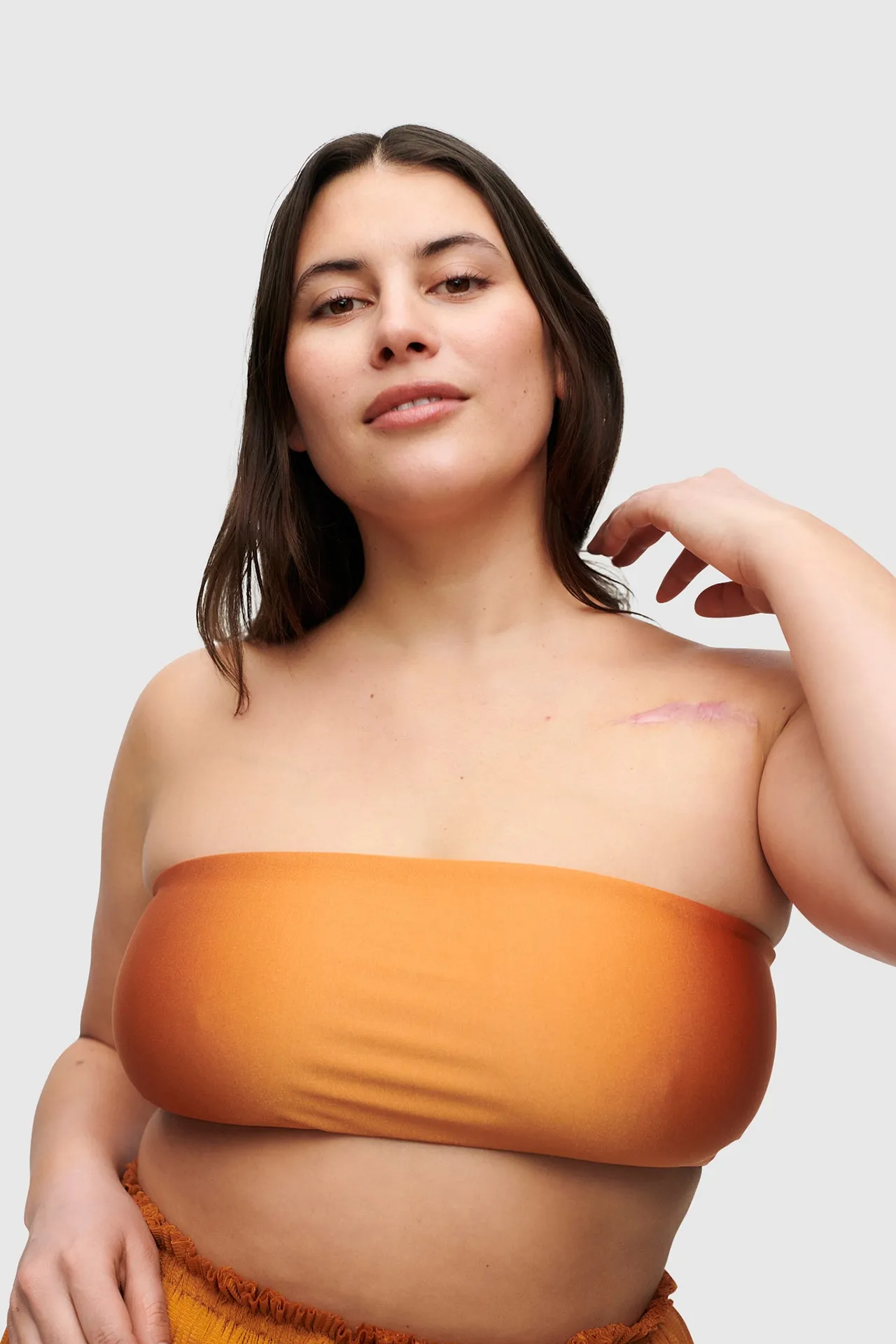 Rust Bandeau Top sold by HANNE BLOCH product image thumbnail 3