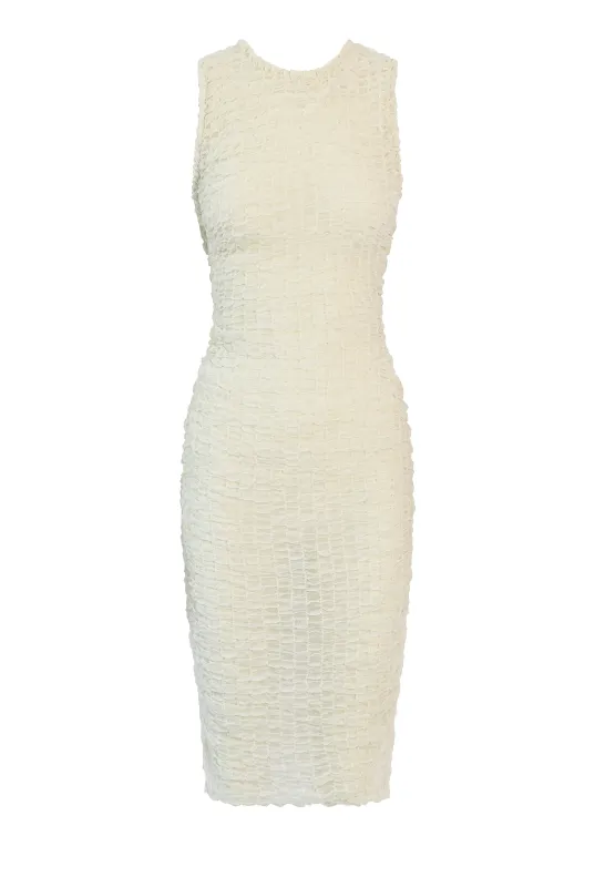 Ivory Smock Dress made by HANNE BLOCH