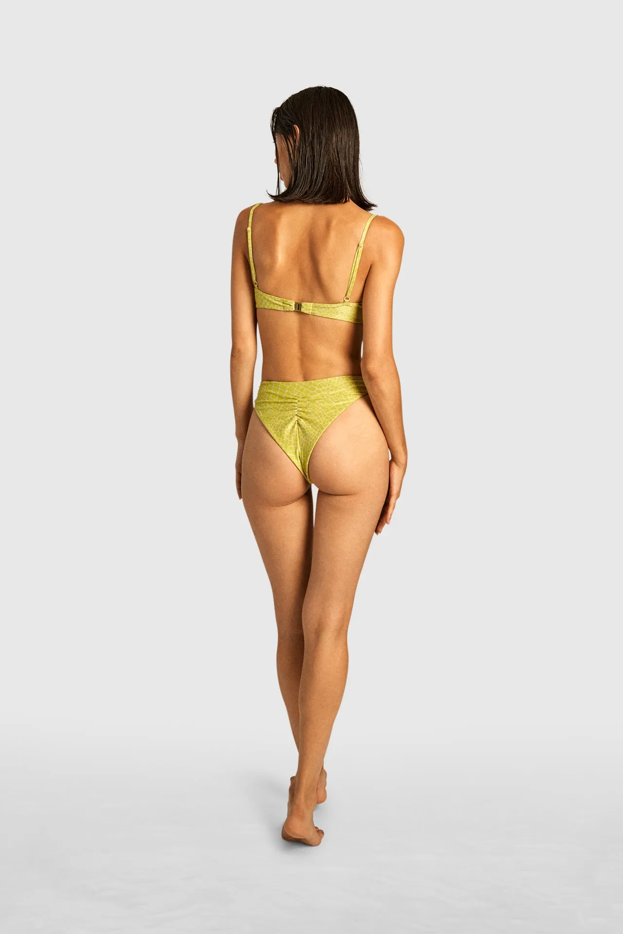 Acid Croco Balconette Bikini sold by HANNE BLOCH product image thumbnail 4