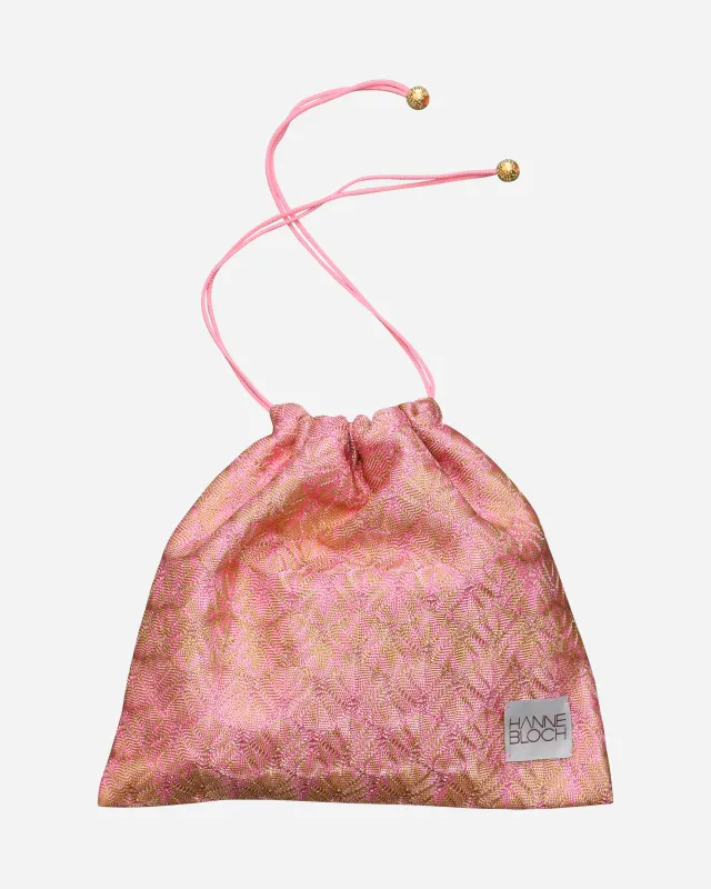 Rose Knit Drawstring Bag sold by HANNE BLOCH