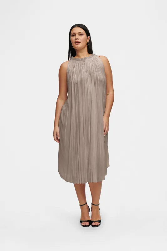 Silk Tulle Halter Dress made by HANNE BLOCH