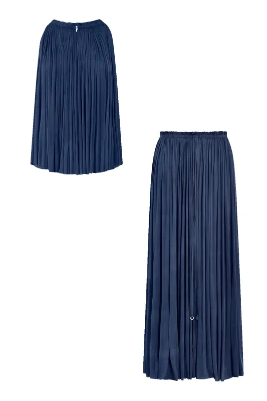 Silk Halter Set made by HANNE BLOCH