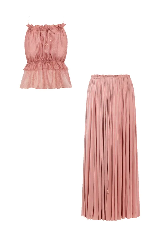 Silk String Set made by HANNE BLOCH