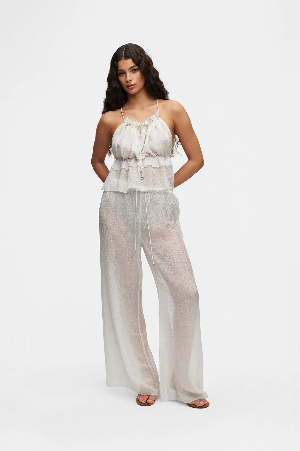 Silk Trousers String Set sold by HANNE BLOCH product image thumbnail 2
