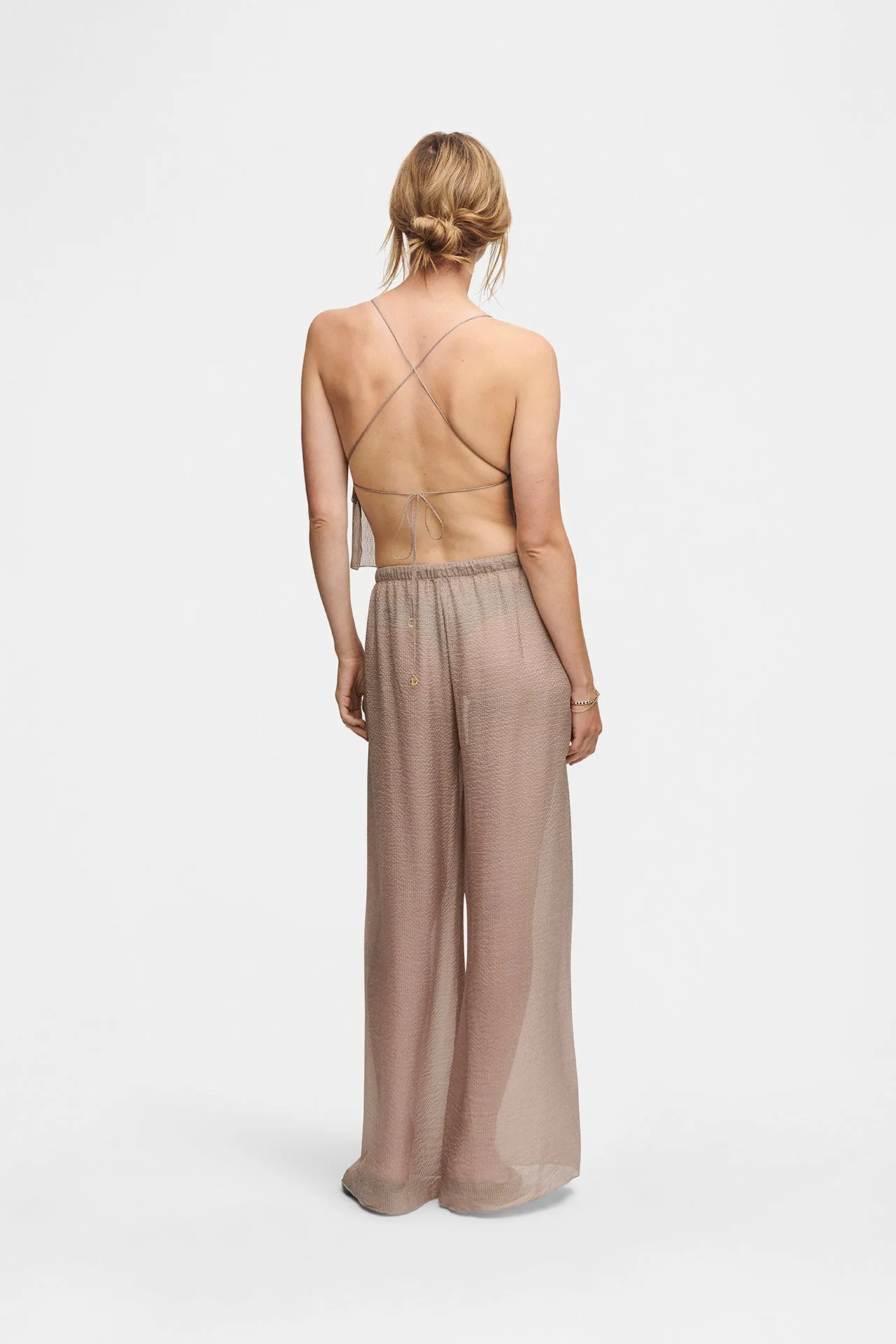 Silk Trousers String Set sold by HANNE BLOCH product image thumbnail 3