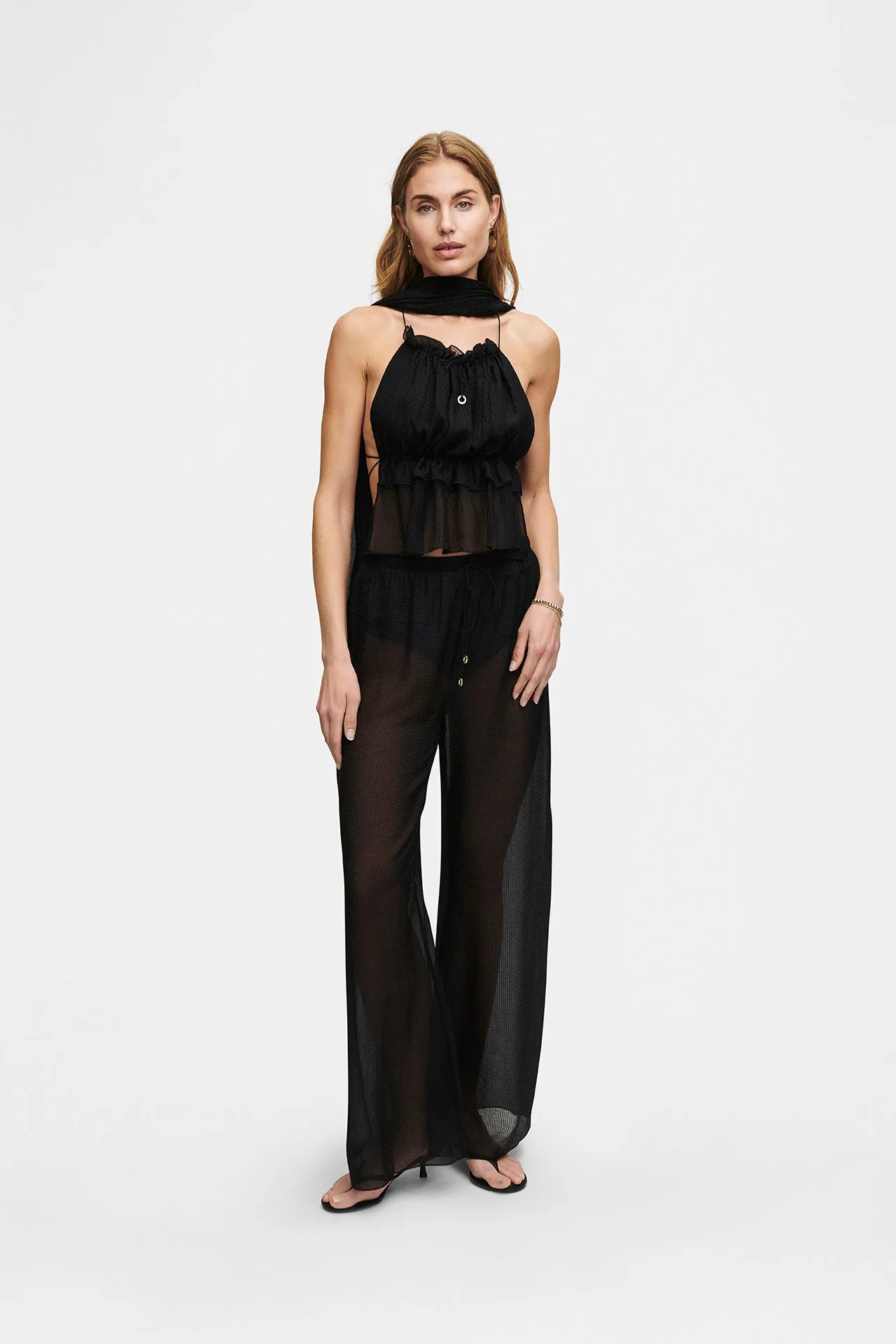 Silk Trousers String Set sold by HANNE BLOCH product image thumbnail 4