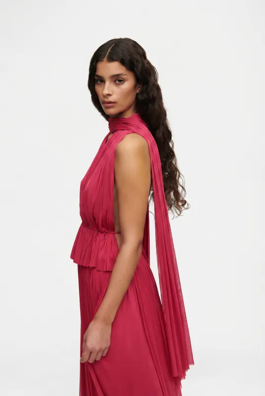 Silk Tulle Scarf made by HANNE BLOCH