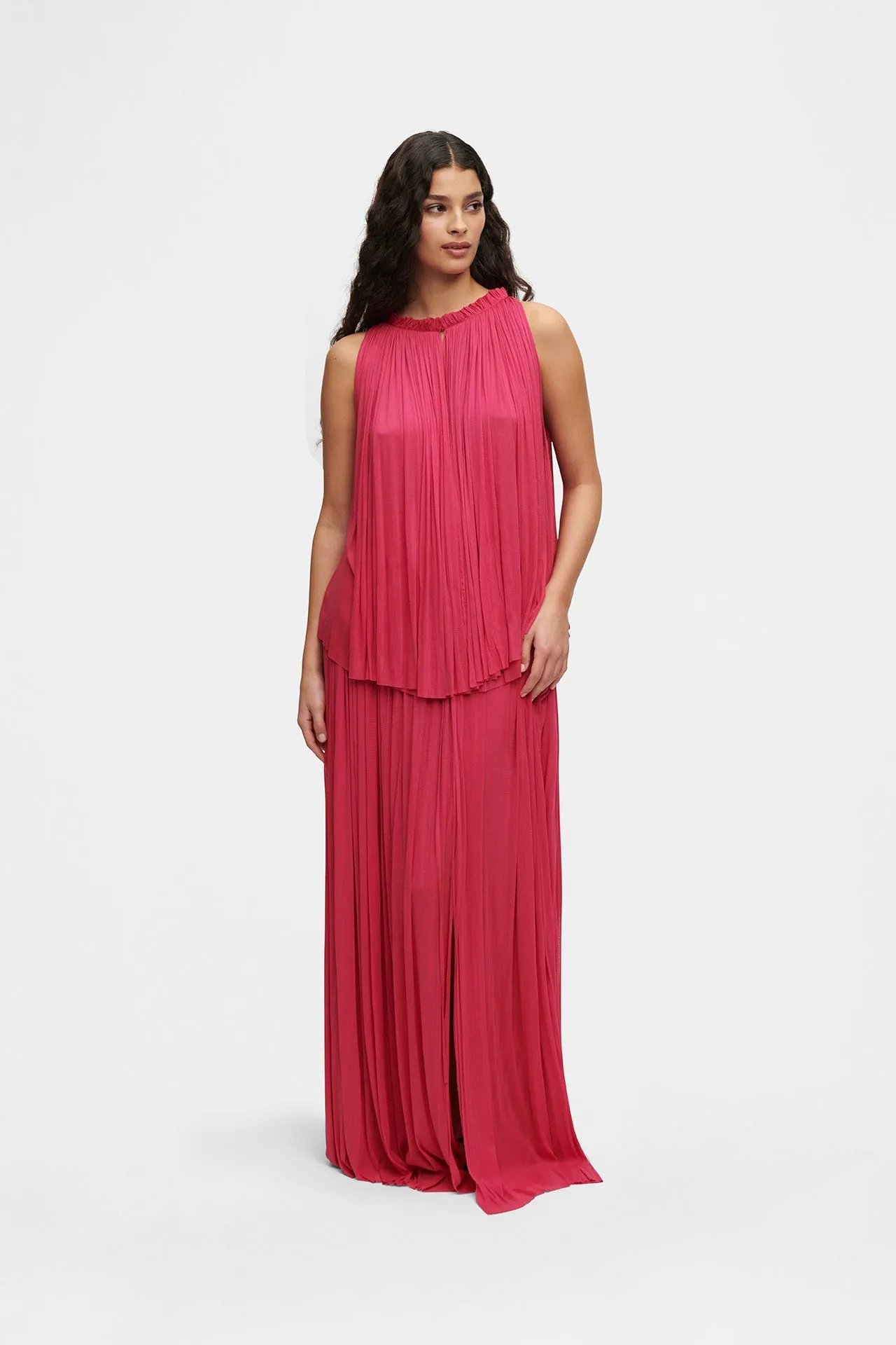 Silk Tulle Halter Top sold by HANNE BLOCH product image thumbnail 4
