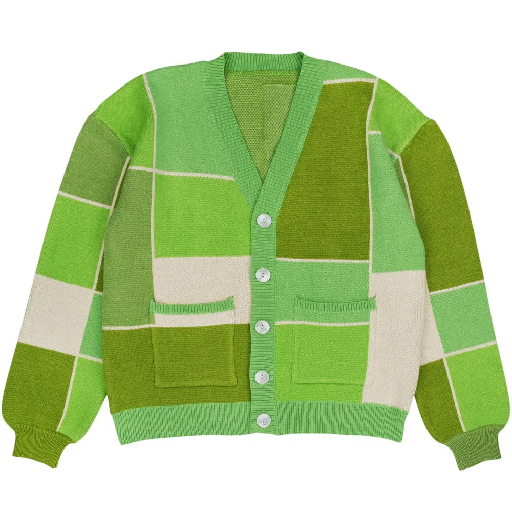 Green Envy Cardigan sold by Steady Hands