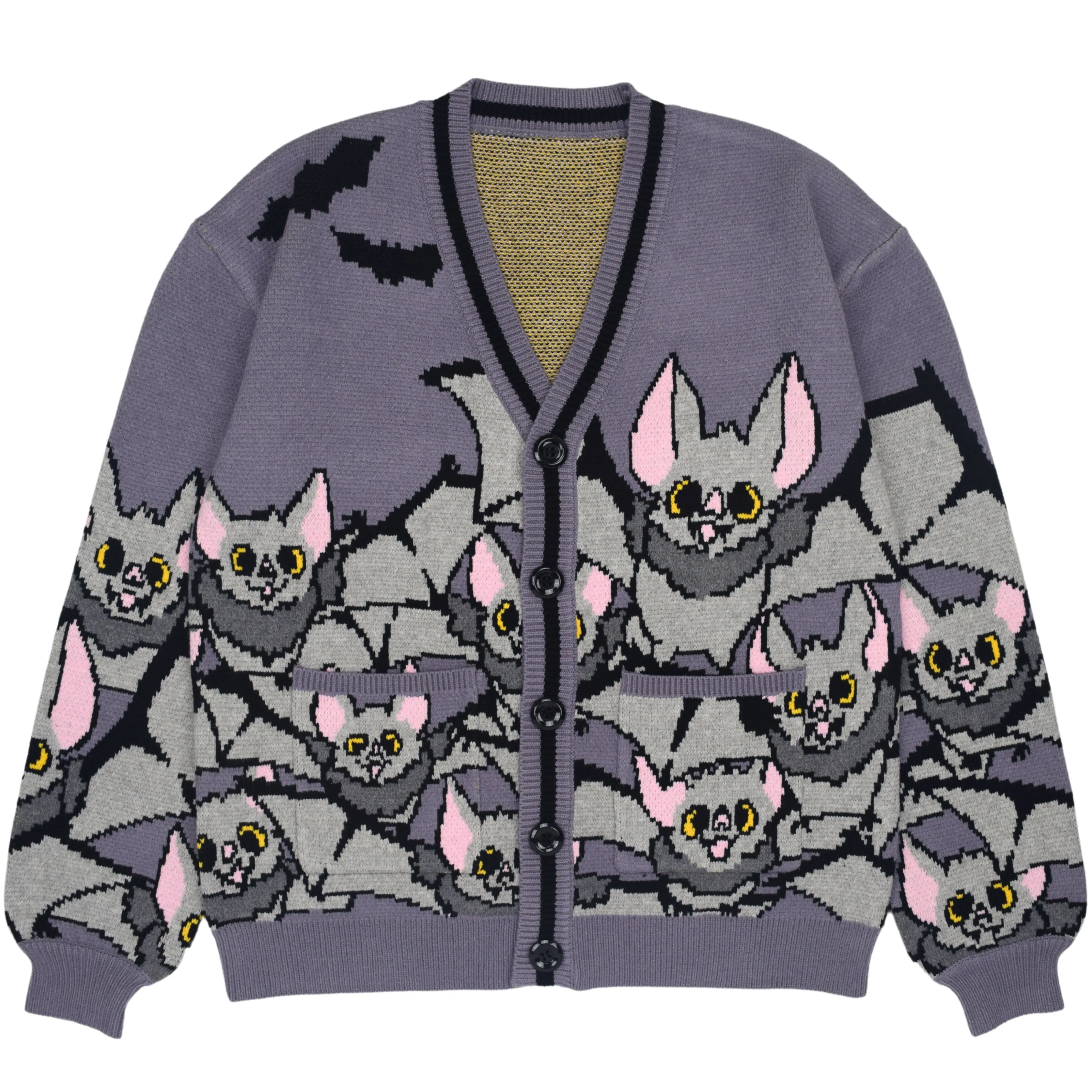 Feeling Batty Cardigan sold by Steady Hands