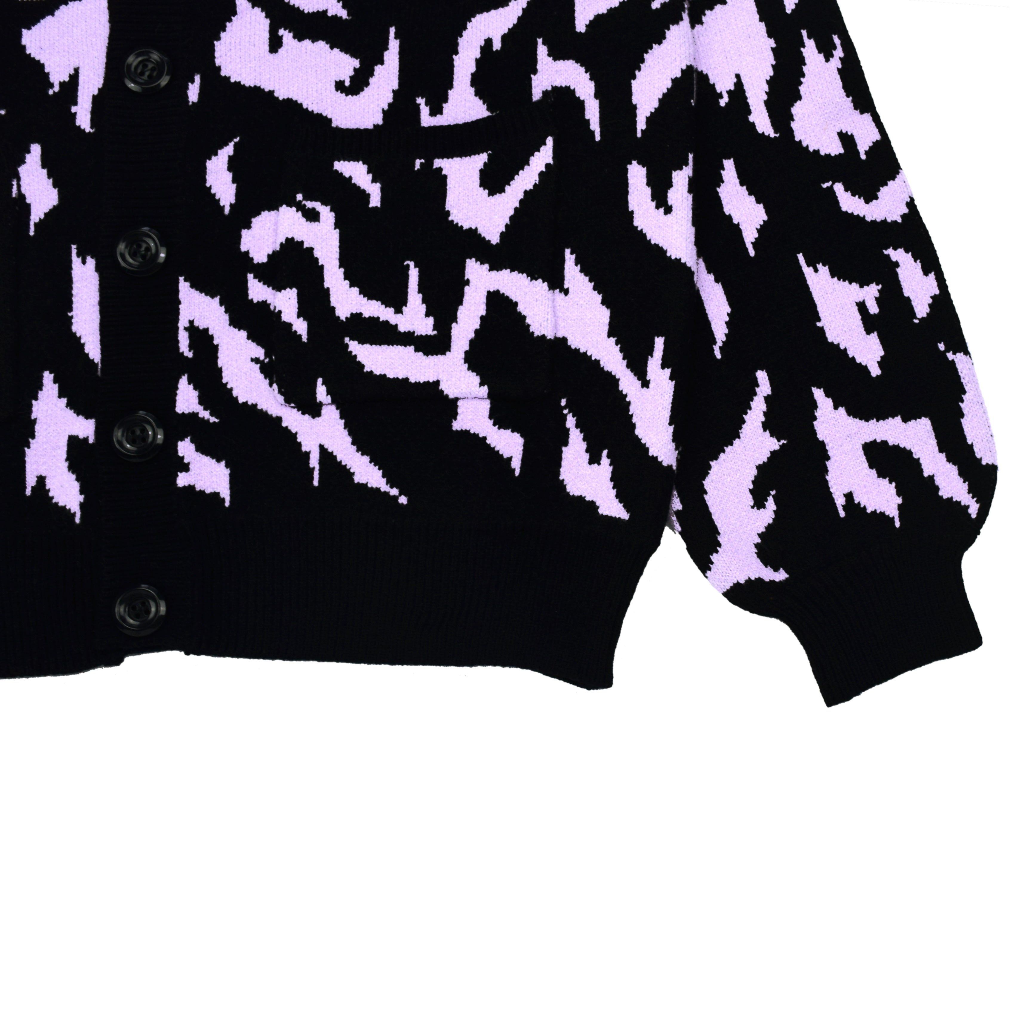 Black Curse Mark Cardigan sold by Steady Hands product image thumbnail 3