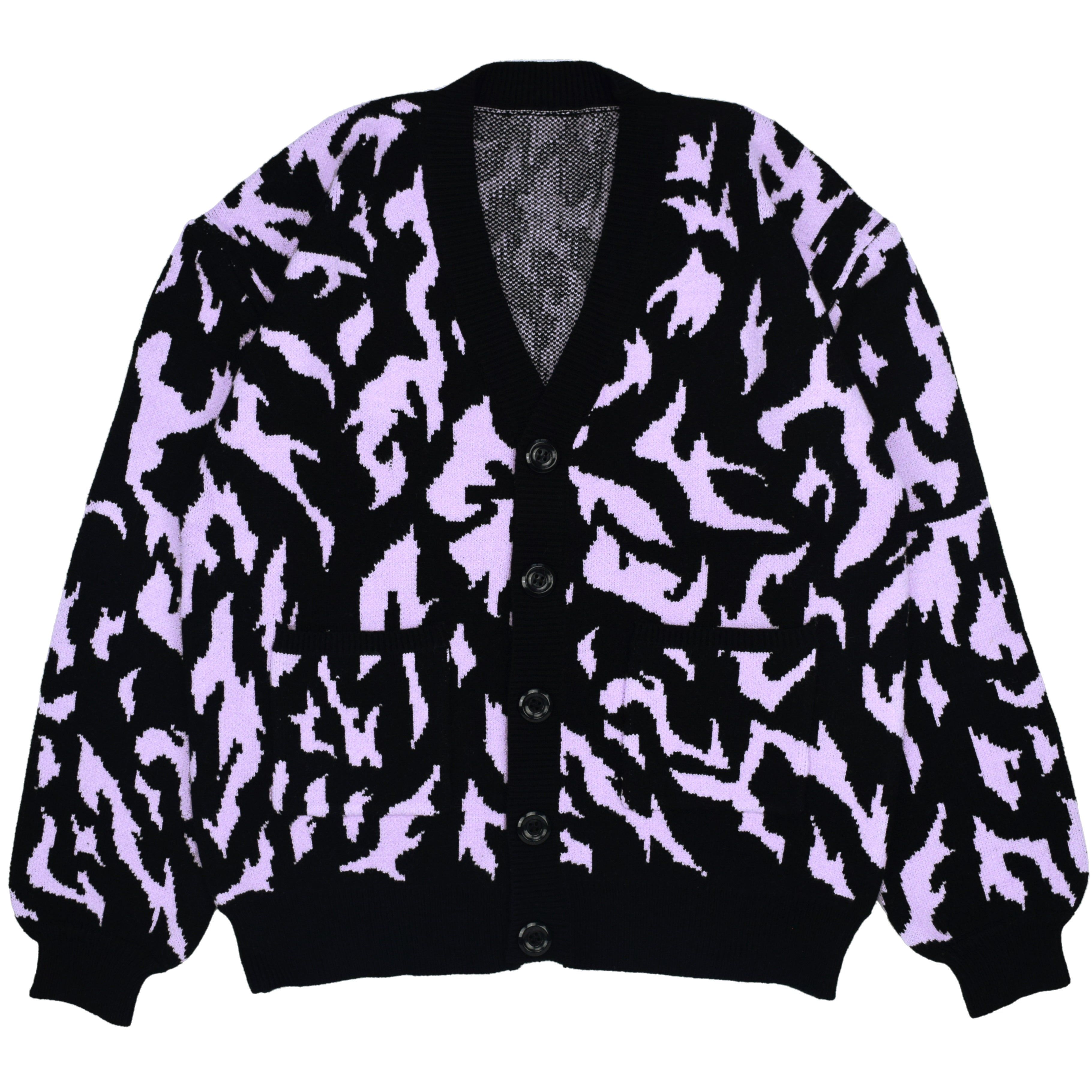 Black Curse Mark Cardigan sold by Steady Hands