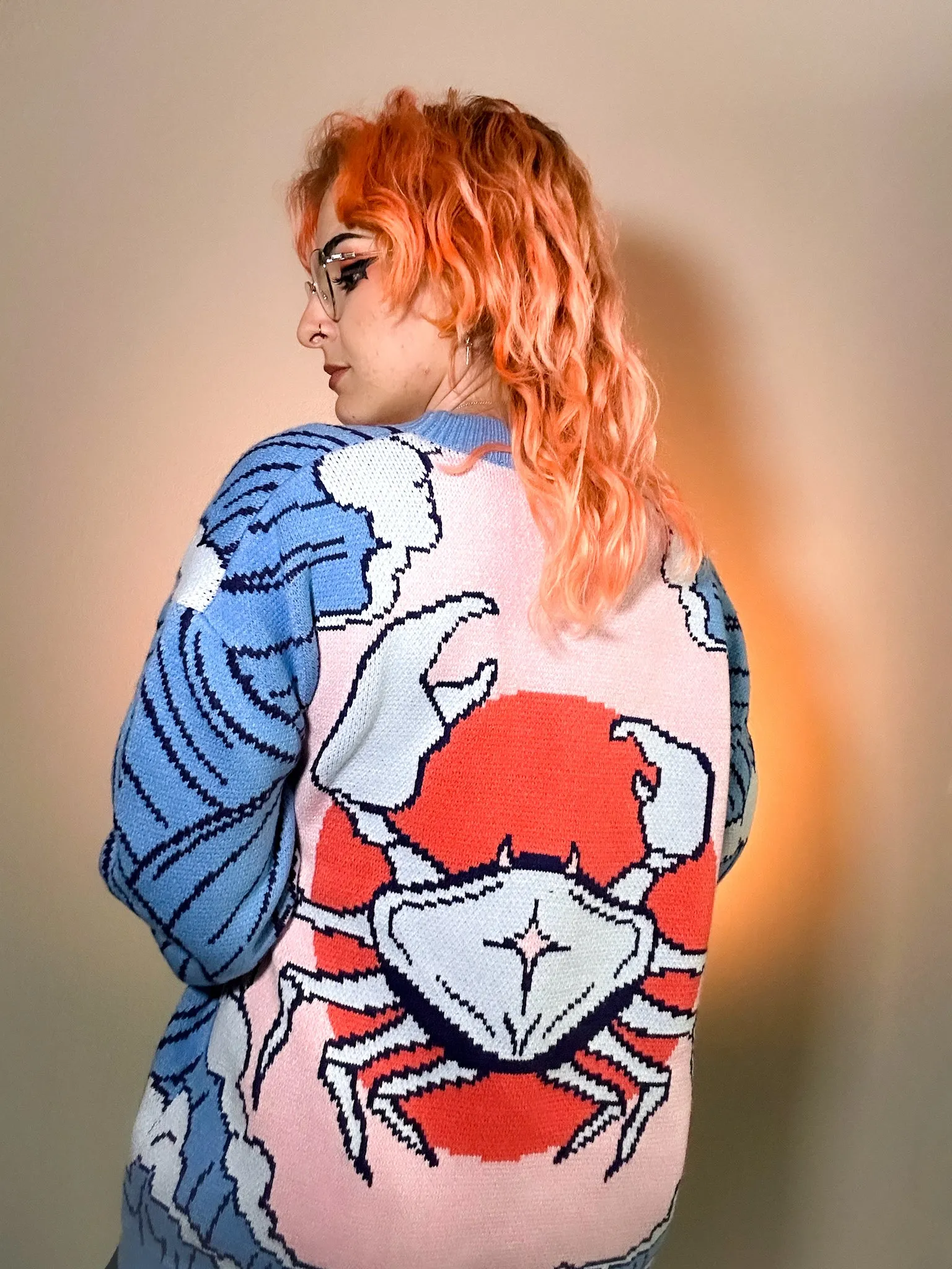 Cancer Cardigan sold by Steady Hands product image thumbnail 5