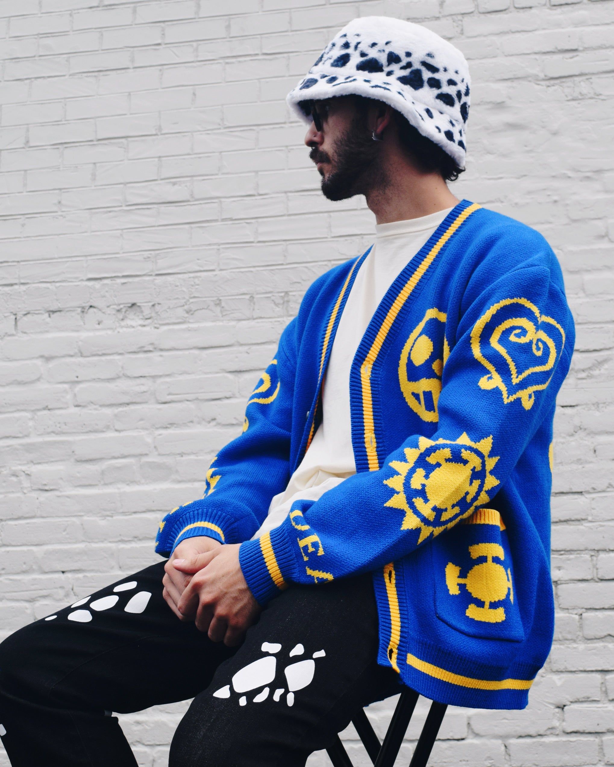 Law Tattoo Cardigan sold by Steady Hands product image thumbnail 5