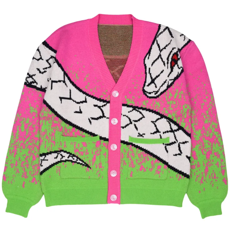 Snake Love Cardigan sold by Steady Hands