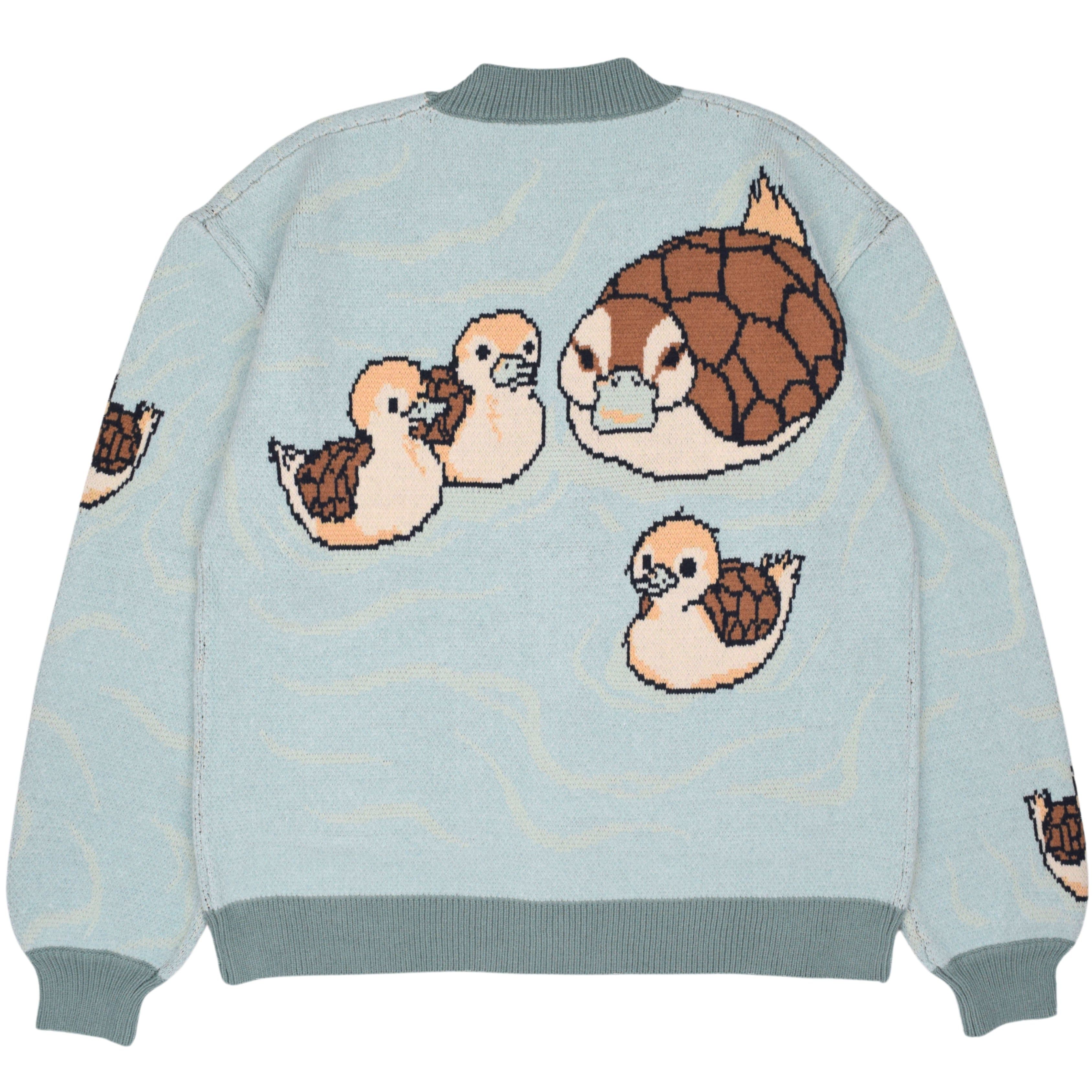 Turtle Quack Cardigan sold by Steady Hands product image thumbnail 2