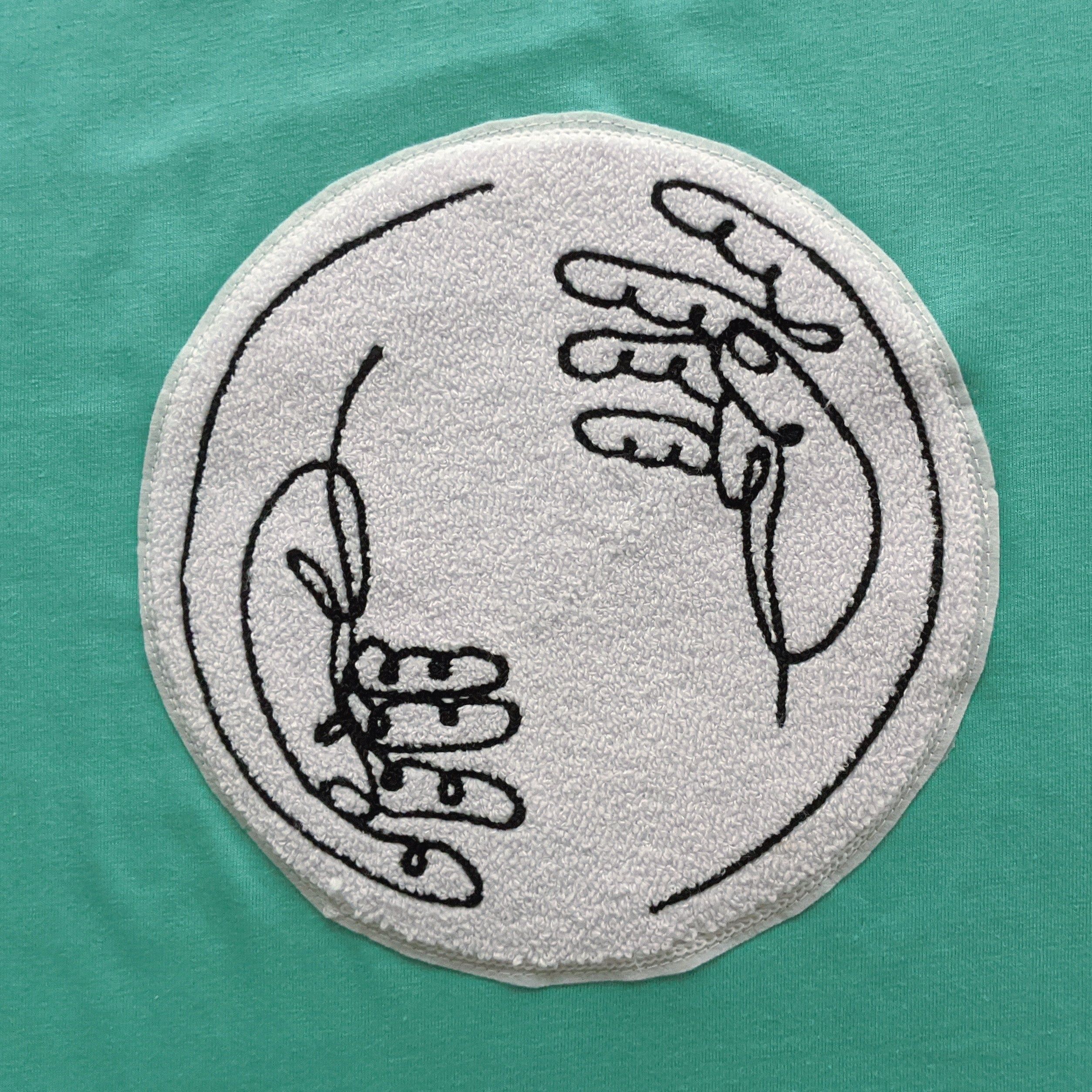 Chenille Spiral Tee sold by Steady Hands product image thumbnail 2