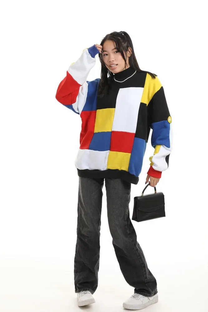 Patchwork Sweater sold by Steady Hands product image thumbnail 4