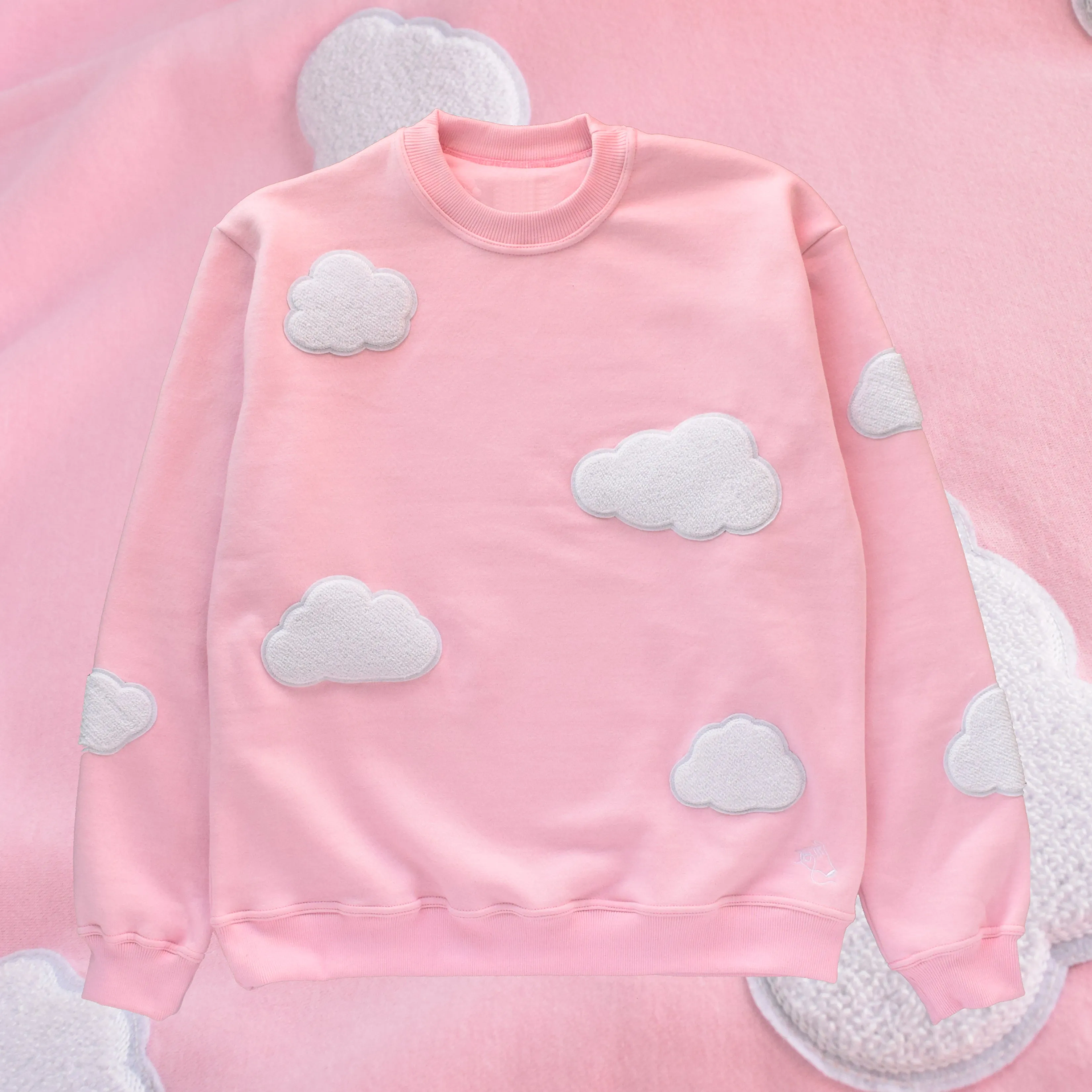 Pink Cloud Sweater sold by Steady Hands product image thumbnail 4