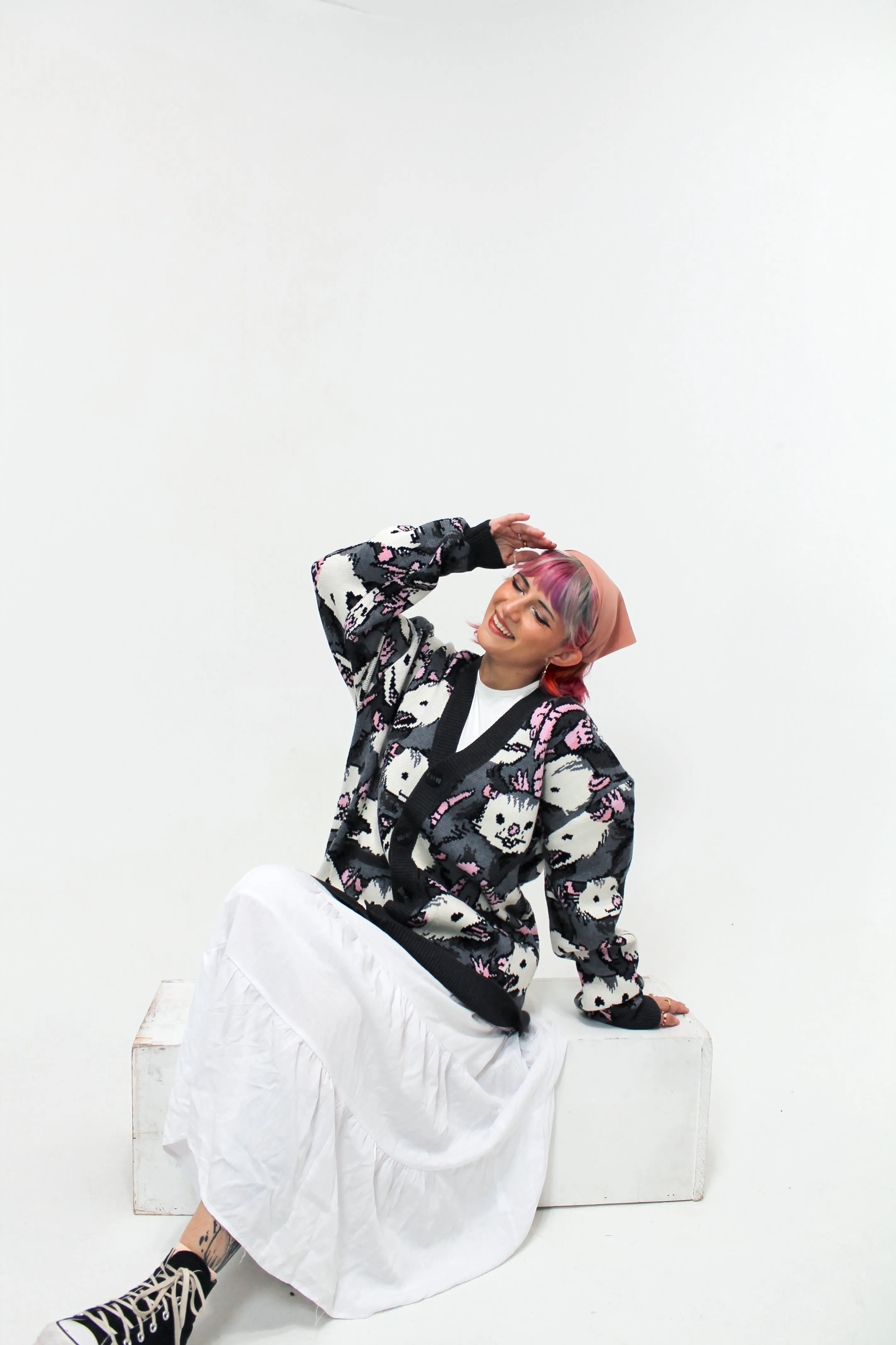 All the Possum-bilities Cardigan sold by Steady Hands product image thumbnail 3