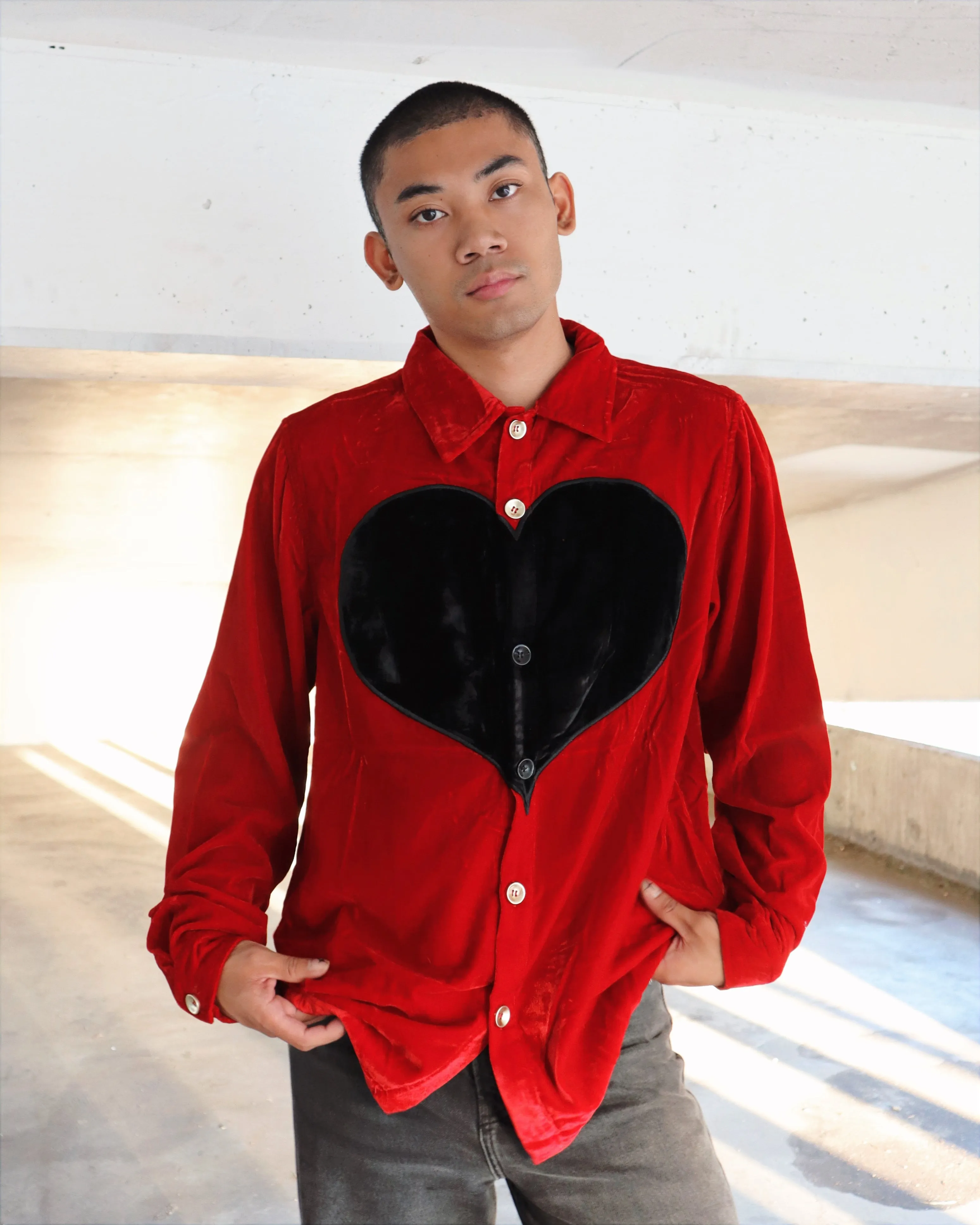 Heart Shaped Button Up sold by Steady Hands product image thumbnail 5