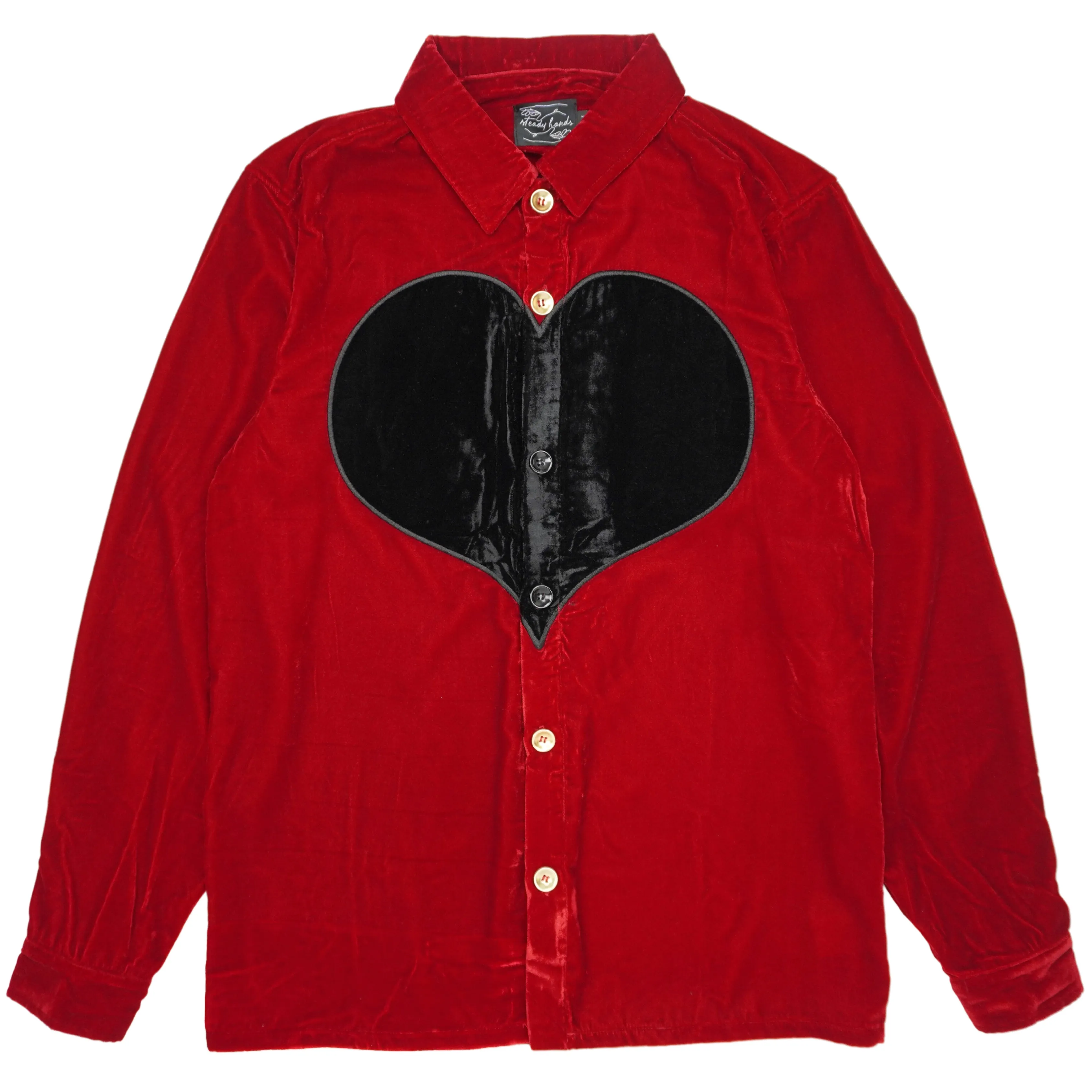 Heart Shaped Button Up sold by Steady Hands