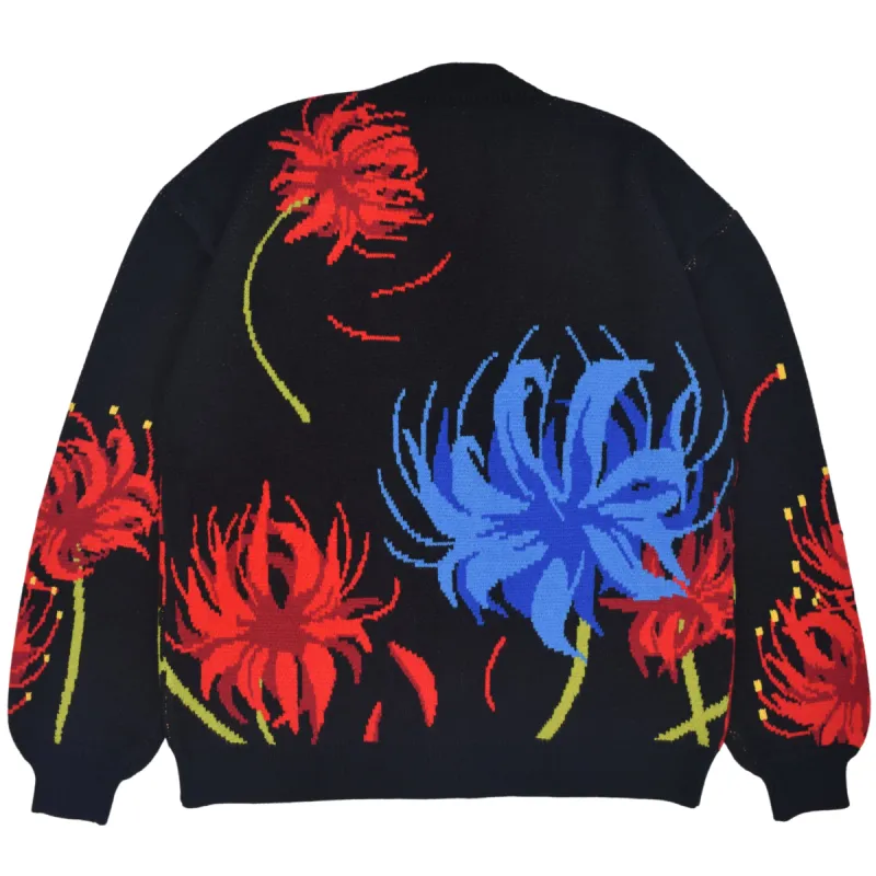 Blue Spider Lily Cardigan sold by Steady Hands