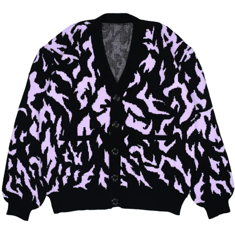 Black Curse Mark Cardigan sold by Steady Hands