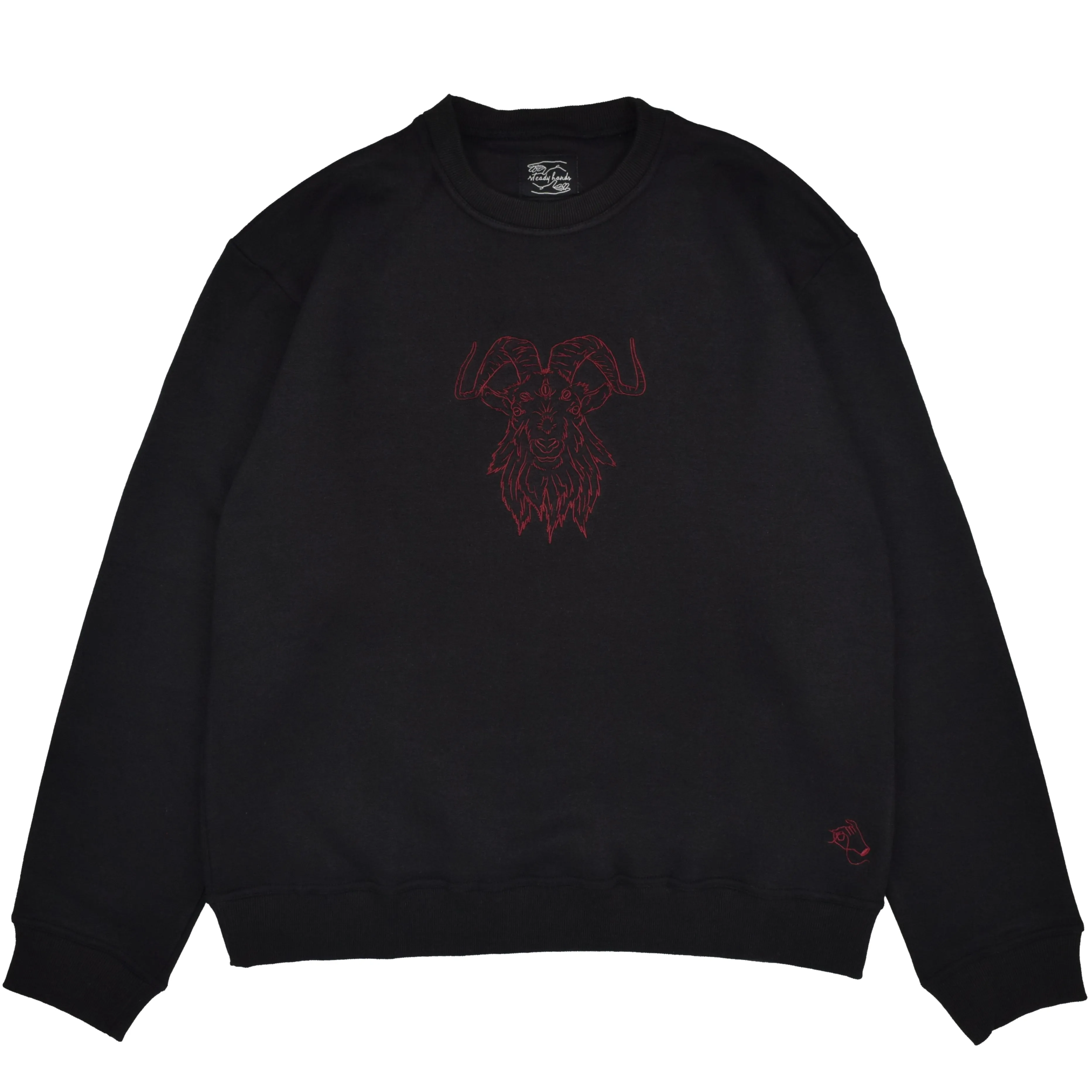 Black Phillip Sweater sold by Steady Hands