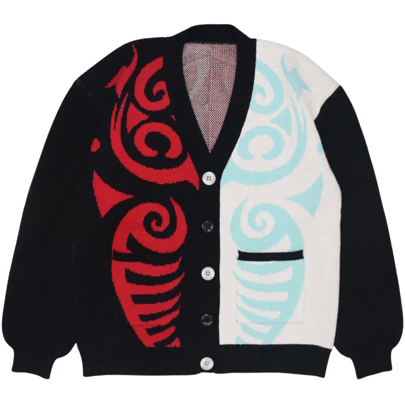 Yin Yang Spirits Cardigan sold by Steady Hands